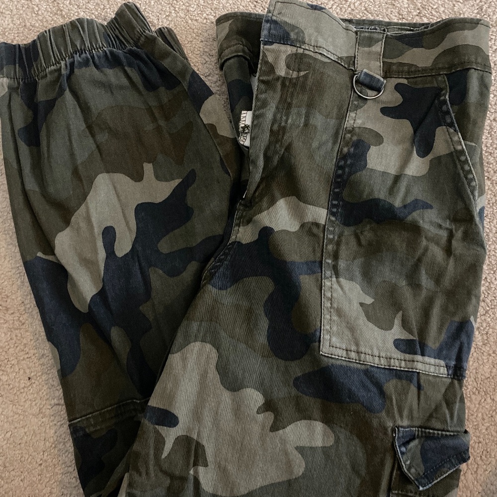 Army Green Cargo Pants
